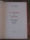 LAWRENCE D.H. / LE SERPENT A PLUMES /  Edition limitée 1951