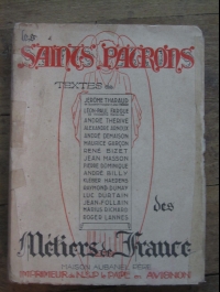 COLLECTIF / LES SAINTS PATRONS DES METIERS DE FRANCE / AUBANEL 1942