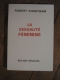 Robert CHARTHAM / 2 VOLUMES SEXUALITE MASCULINE ET FEMININE / BUCHET CHASTEL 1968