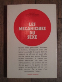 GREENWALD Harold et Ruth / LES MECANIQUES DU SEXE / PENSEE MODERNE 1973