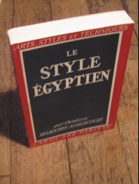 NOBLECOURT / LE STYLE EGYPTIEN / ARTS - STYLES ET TECHNIQUES 1946