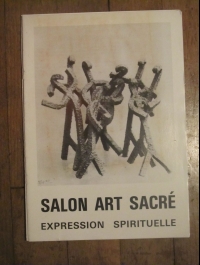 XXXIV ème SALON ART SACRE EXPRESSION SPIRITUELLE   1986
