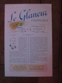 LE GLANEUR FRANCAIS / REVUE ILLUSTREE ARTISTIQUE  circa 1925