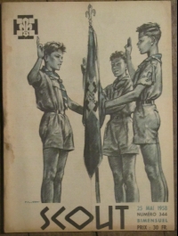 SCOUT  BIMENSUEL              N° 344   MAI 1958