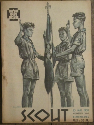 SCOUT  BIMENSUEL              N° 344   MAI 1958