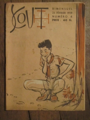 SCOUT  BIMENSUEL              N° 4   FEVRIER 1959