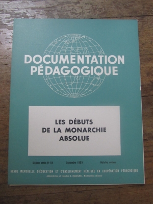 LA DOCUMENTATION PEDAGOGIQUE / PARIS L'AIR D'UNE CAPITALE / PHOTOS 1955