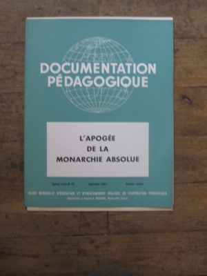 LA DOCUMENTATION PEDAGOGIQUE / PARIS L'AIR D'UNE CAPITALE / PHOTOS 1955