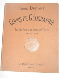 Cours de géographie  Abbé Dupont    1893