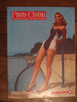 REVUE PHOTO CINEMA  juillet 1952  / EDITION PAUL MONTEL