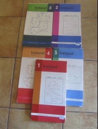LEARSCAILIOCHT EIREANN / IRELAND ORDNANCE SURVEY / 6 MAPS  1965