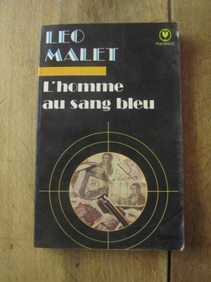 MALET LEO / L'HOMME AU SANG BLEU /  NESTOR BURMA / MARABOUT 1058 /  1977