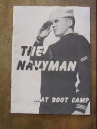 THE NAVYMAN AT BOOTCAMP / 1954 + RECRUIT TRAVEL INSTRUCTIONS