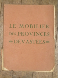 LE MOBILIER DES PROVINCES DEVATEES VAILLAT 1922