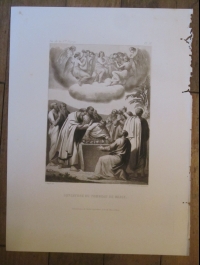 Gravure  d'après Filippo Bigioli  1855  N°52