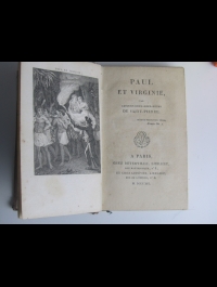 BERNARDIN DE SAINT PIERRE / PAUL ET VIRGINIE / DETERVILLE 1819