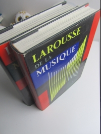 LAROUSSE DE LA MUSIQUE / ENCYCLOPEDIE 2 VOLUMES / DUFOURCQ 1957