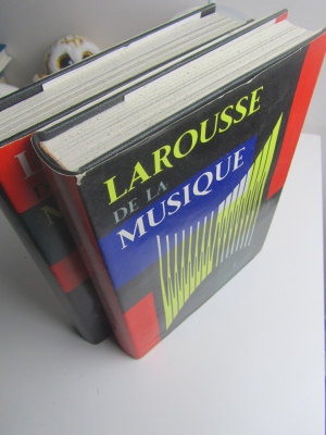 LAROUSSE DE LA MUSIQUE / ENCYCLOPEDIE 2 VOLUMES / DUFOURCQ 1957
