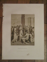 Gravure  d'après Filippo Bigioli  1855  N°  47