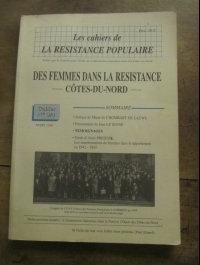 LES CAHIERS DE LA RESISTANCE POPULAIRE N°1 / CÔTES DU NORD COMMUNISME 1994