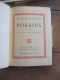 DU BELLAY / POESIES / RELIE ILLUSTRE / 5 VOLUMES  RICHELIEU 1955