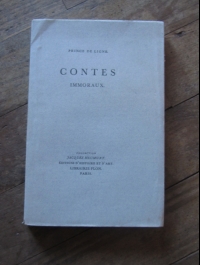 Prince de LIGNE / CONTES IMMORAUX / collection Jacques Haumont - PLON 1953