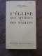 DANIEL-ROPS / L'EGLISE DES APOTRES ET DES MARTYRS  / FAYARD 19542